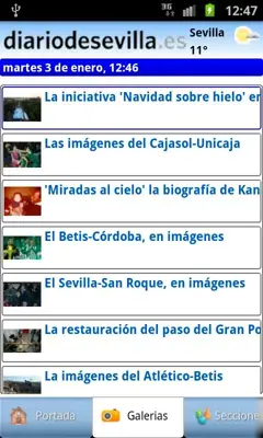 Sevilla Newspaper android App screenshot 2